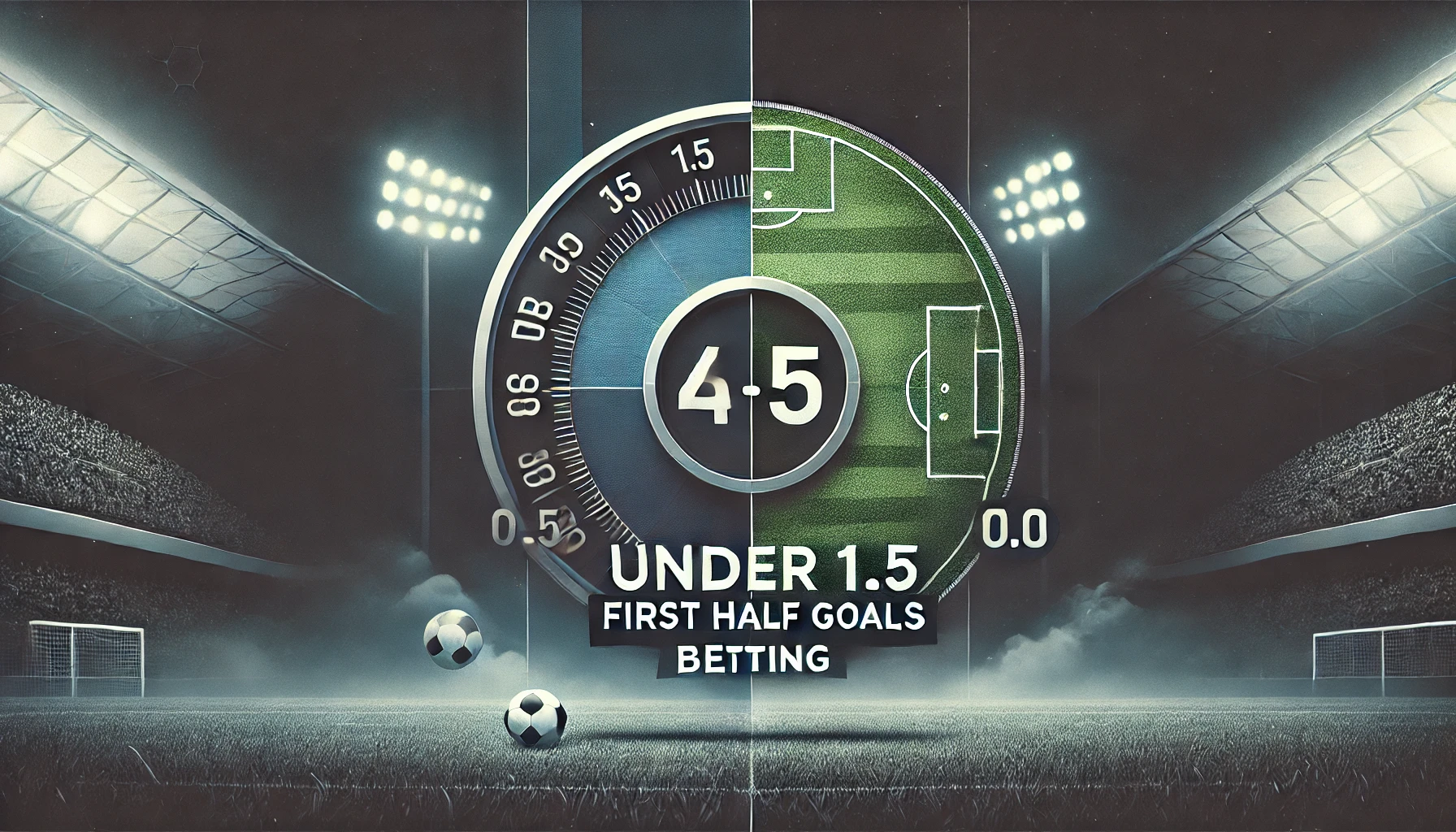 Under 1.5 First Half Goals betting guide analysis system strategy tip